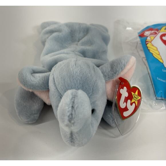 Ty Beanie Babies Bundle (2pcs) Peanut The Elephant And Peanut McDonald’s Toy - Picture 5 of 13